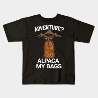 Adventure? Alpaca My Bags Kids T-Shirt